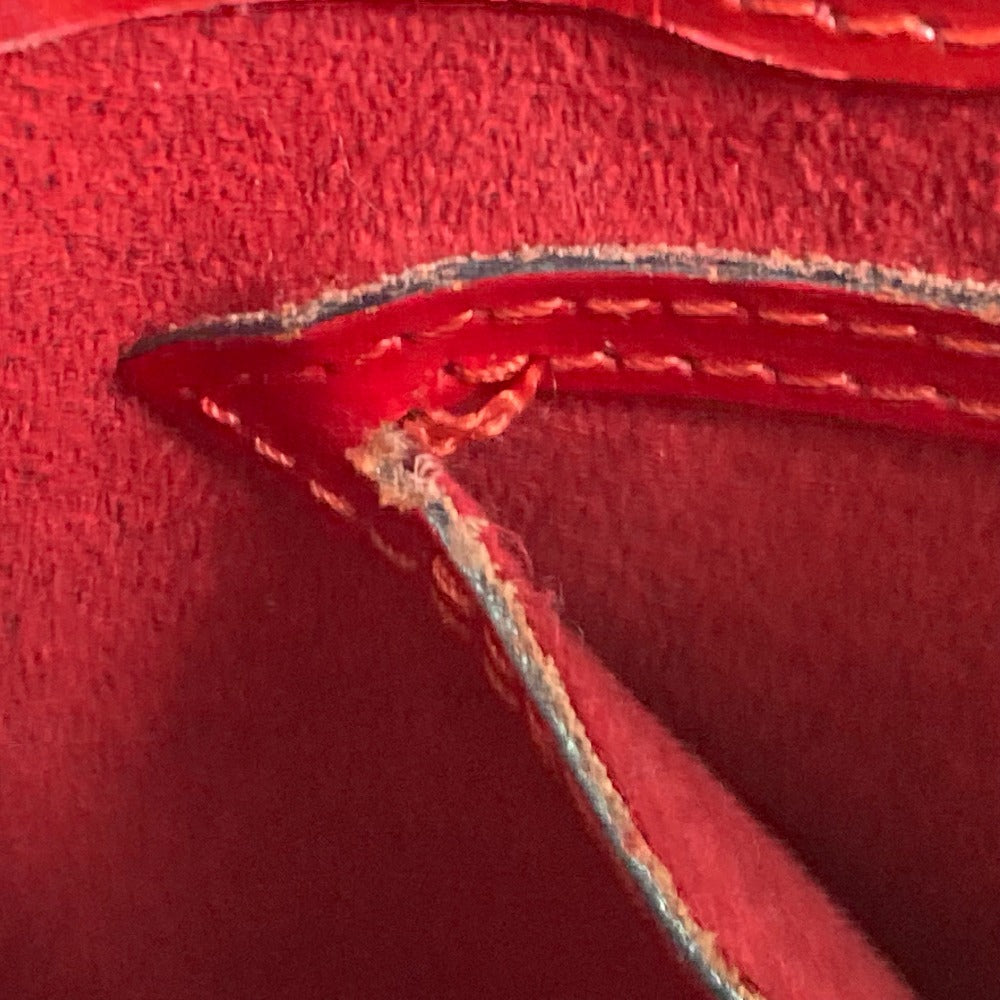 LOUIS VUITTON Shoulder Bag M52257 Epi Leather Red Epi Cluny Women Used Authentic