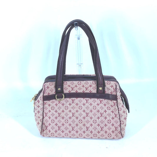 LOUIS VUITTON Handbag M92216 Monogram mini canvas Red Monogram Mini Josephine PM Women Used Authentic