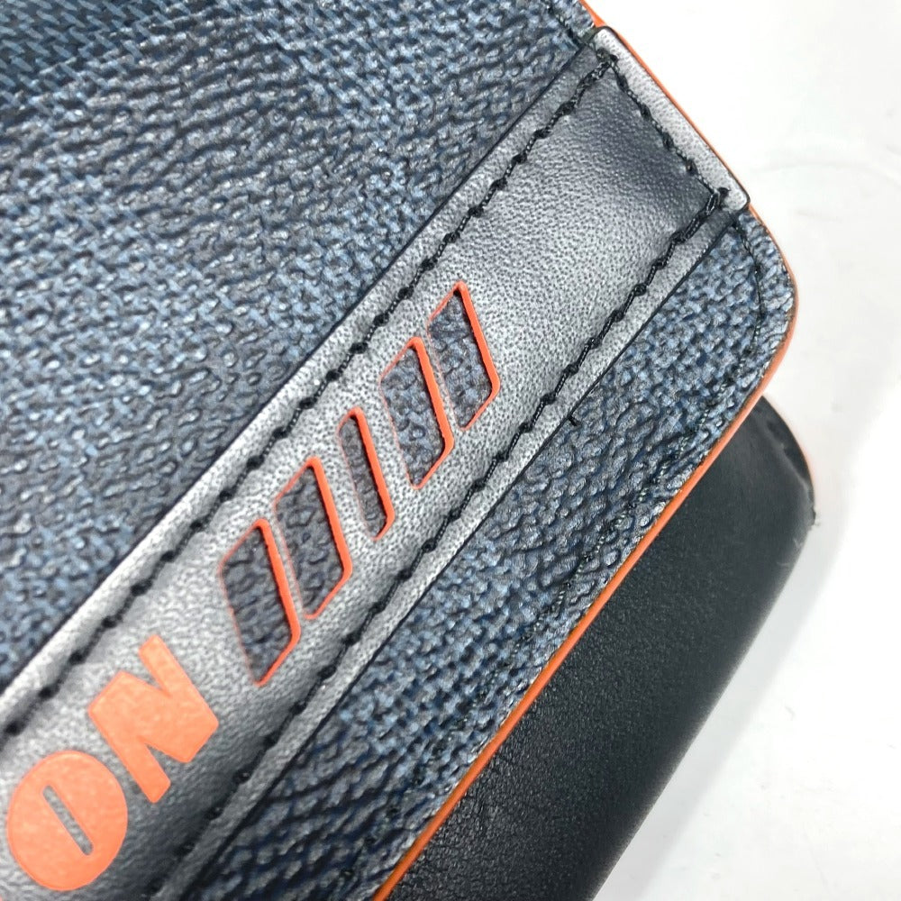 LOUIS VUITTON Pouch GI0380 Damier Cobalt Canvas Navy Damier Cobalt Etui Lunet Woody unisex(Unisex) Used Authentic