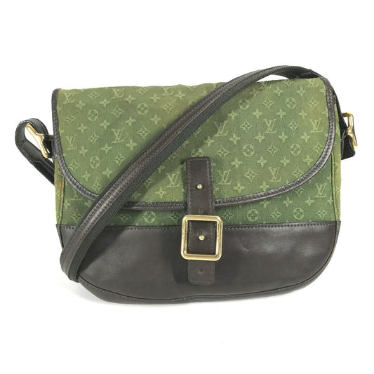 LOUIS VUITTON Shoulder Bag M92693 Monogram mini canvas Khaki green Monogram mini Marjoly Women Used Authentic