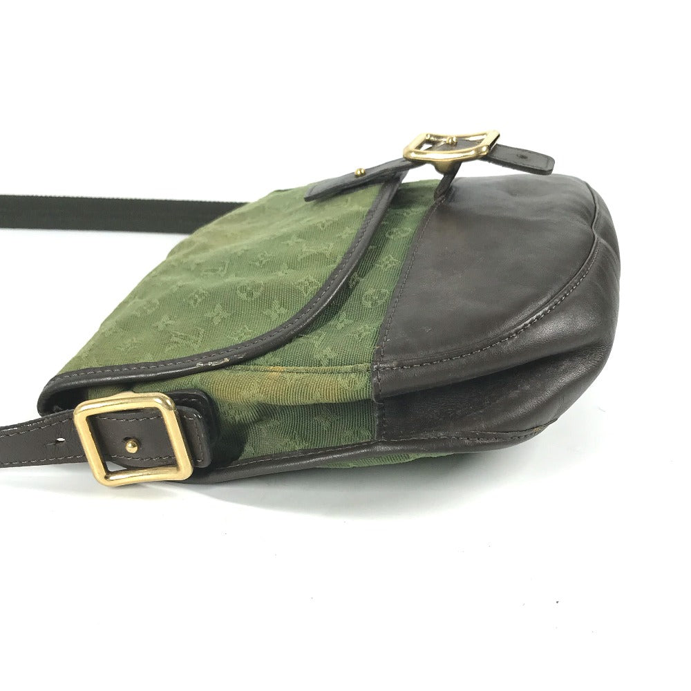 LOUIS VUITTON Shoulder Bag M92693 Monogram mini canvas Khaki green Monogram mini Marjoly Women Used Authentic