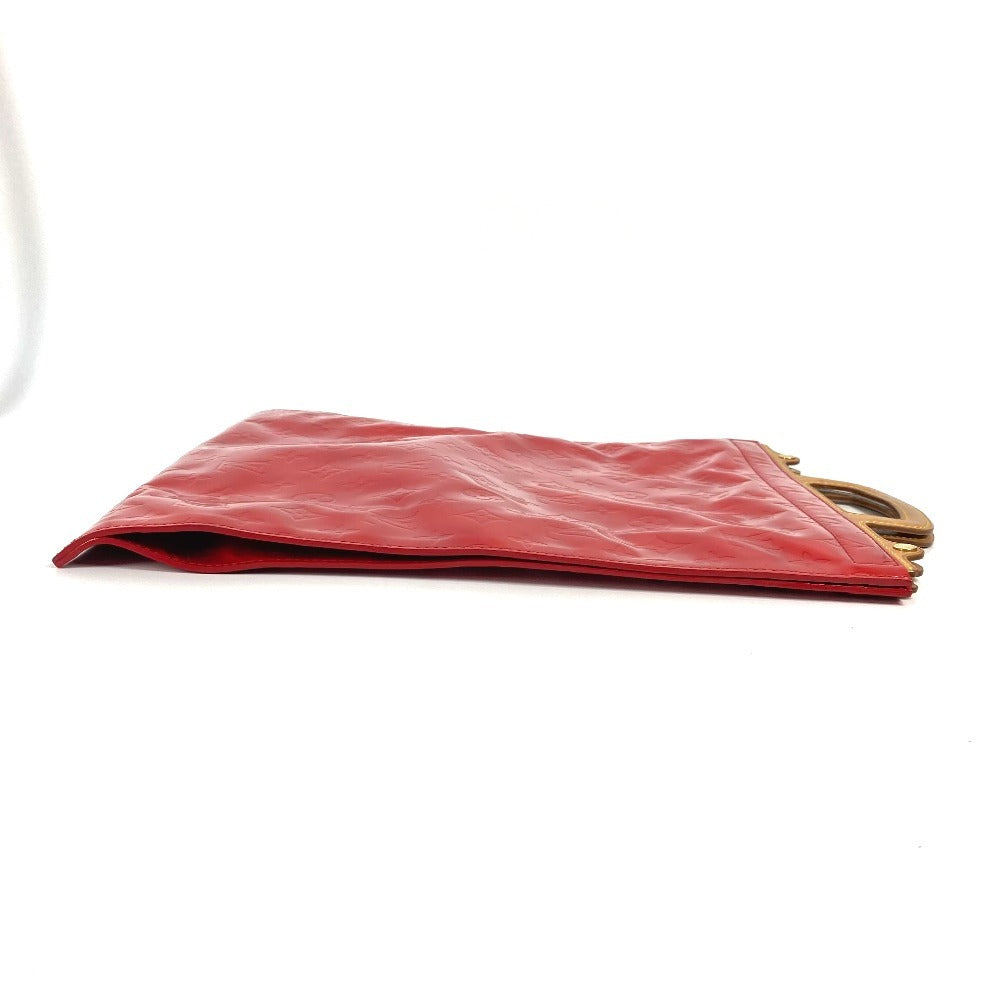LOUIS VUITTON Handbag M91078 Monogram Vernis Red Monogram Vernis Stanton Women Used Authentic