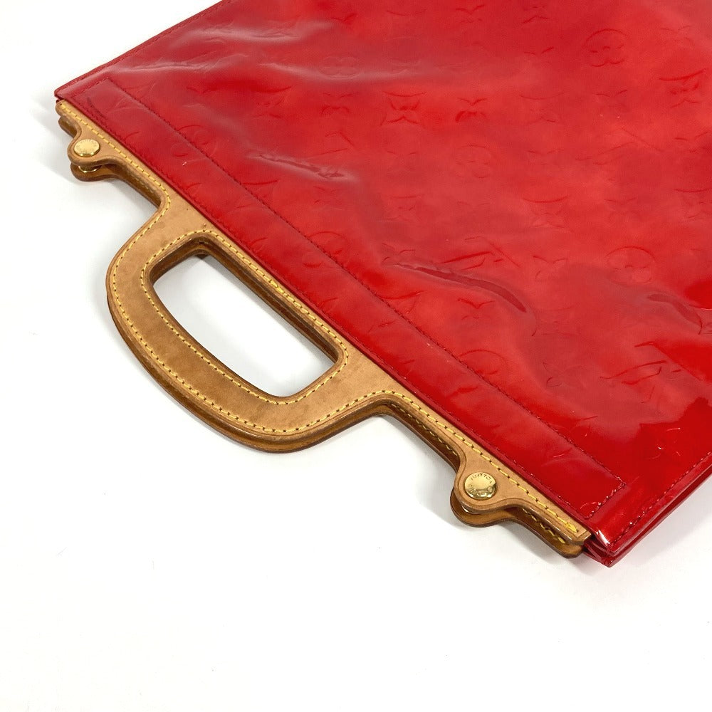 LOUIS VUITTON Handbag M91078 Monogram Vernis Red Monogram Vernis Stanton Women Used Authentic