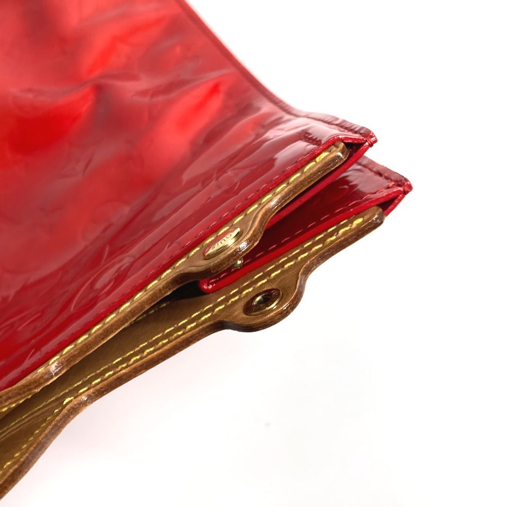LOUIS VUITTON Handbag M91078 Monogram Vernis Red Monogram Vernis Stanton Women Used Authentic