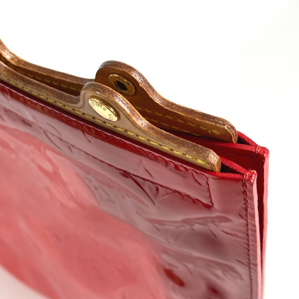 LOUIS VUITTON Handbag M91078 Monogram Vernis Red Monogram Vernis Stanton Women Used Authentic