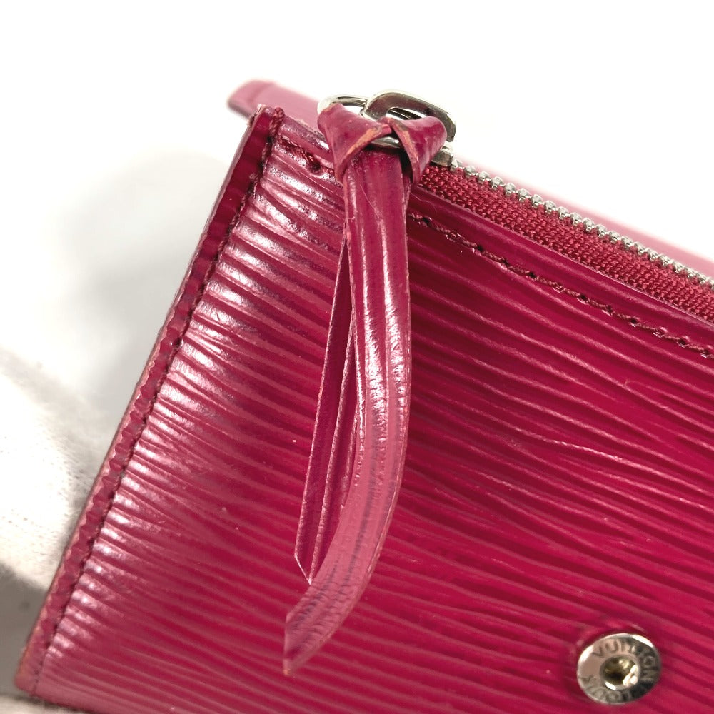 LOUIS VUITTON Trifold wallet M62171 Epi Leather purple Epi Portefeuille Victorine