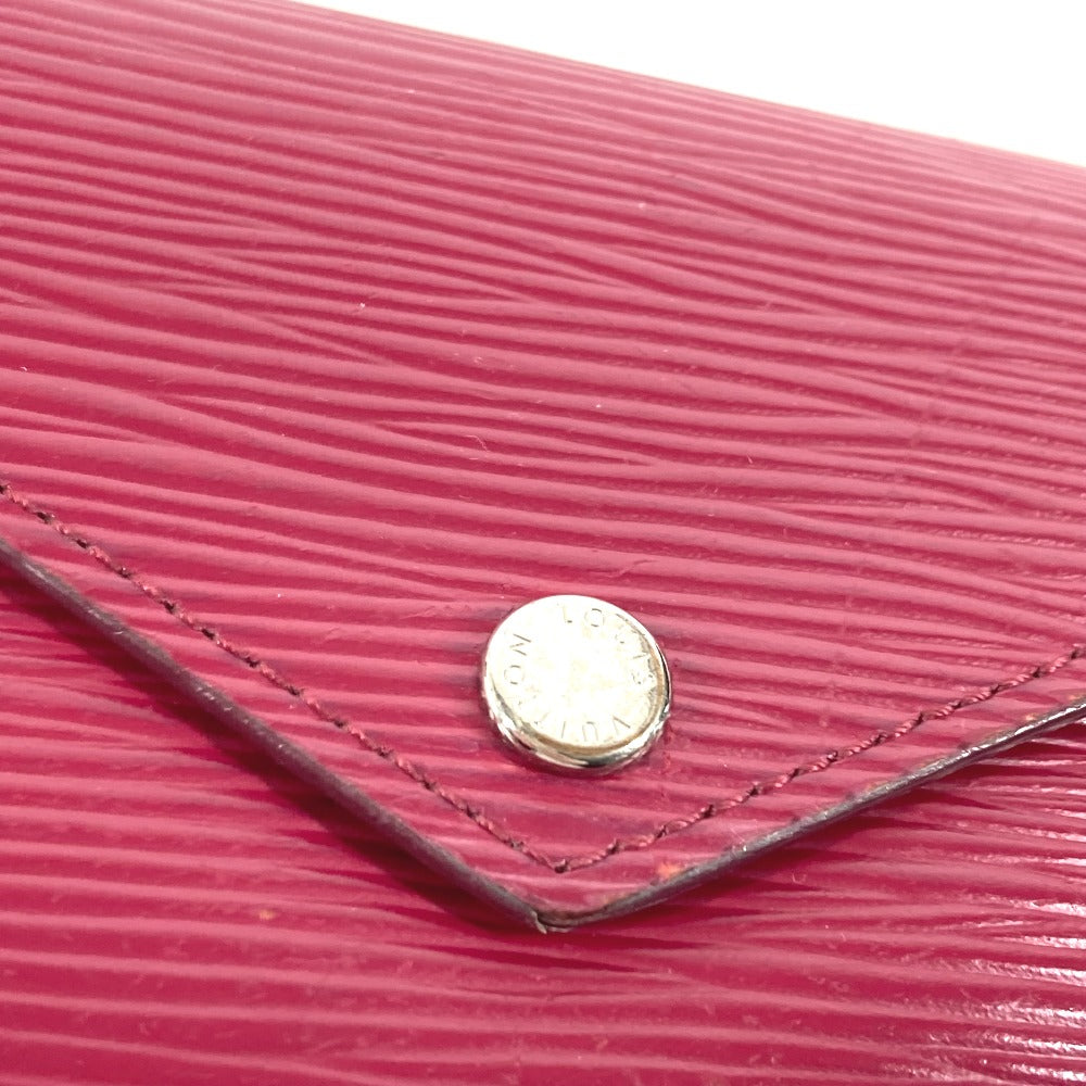 LOUIS VUITTON Trifold wallet M62171 Epi Leather purple Epi Portefeuille Victorine