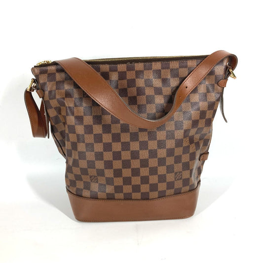LOUIS VUITTON Shoulder Bag N41544 Damier canvas Brown Damier Dianu Women Used Authentic