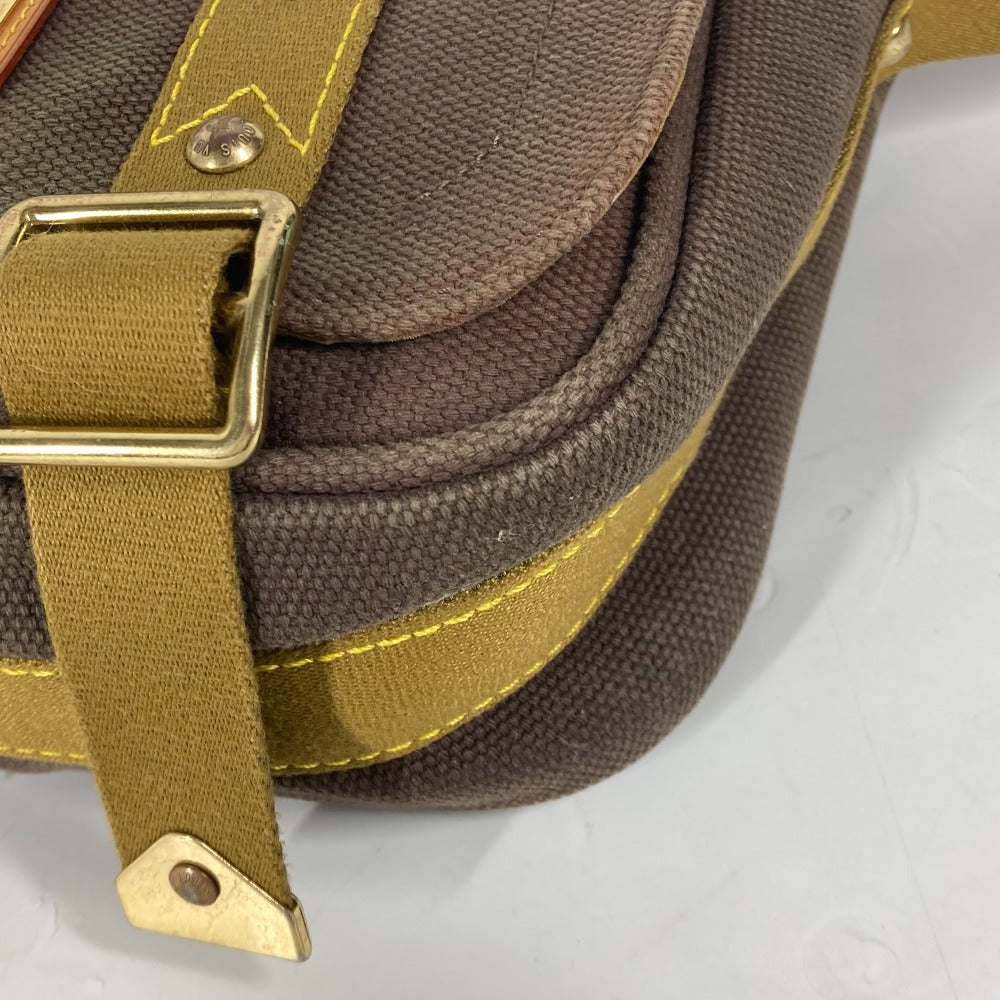 LOUIS VUITTON Shoulder Bag M40080 canvas Brown Antigua Busas PM Women Used Authentic