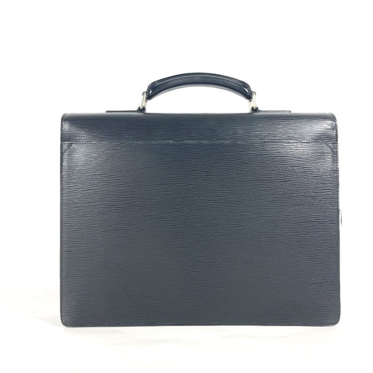 LOUIS VUITTON Business bag M54541 Epi Leather black Epi Neo Robusto 2 mens Used Authentic