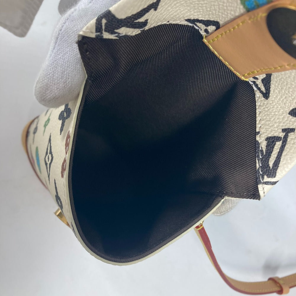 LOUIS VUITTON Shoulder Bag M83343 , Monogram Craggy Canvas beige Monogram Craggy Envelope Pouch mens Used Authentic