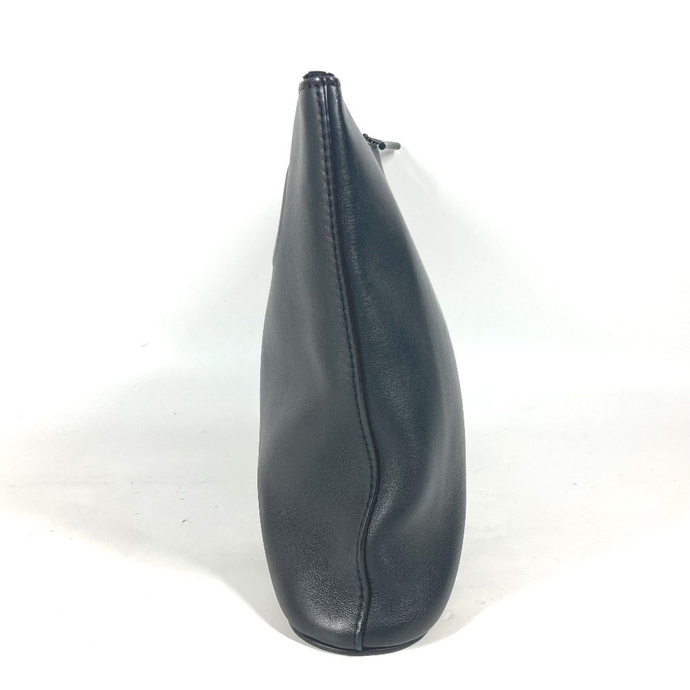 LOUIS VUITTON Clutch bag M63268 leather black Dark annity pochette cosmos mens Used Authentic