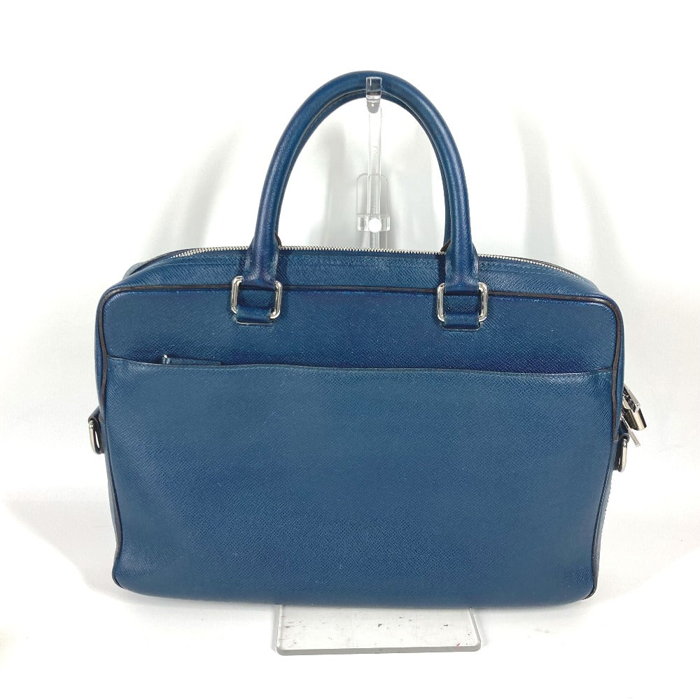 LOUIS VUITTON Business bag M32716 Taiga Leather Navy Taiga PDB Portodocument Business PM mens Used Authentic