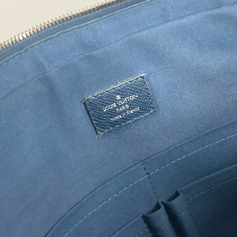 LOUIS VUITTON Business bag M32716 Taiga Leather Navy Taiga PDB Portodocument Business PM mens Used Authentic