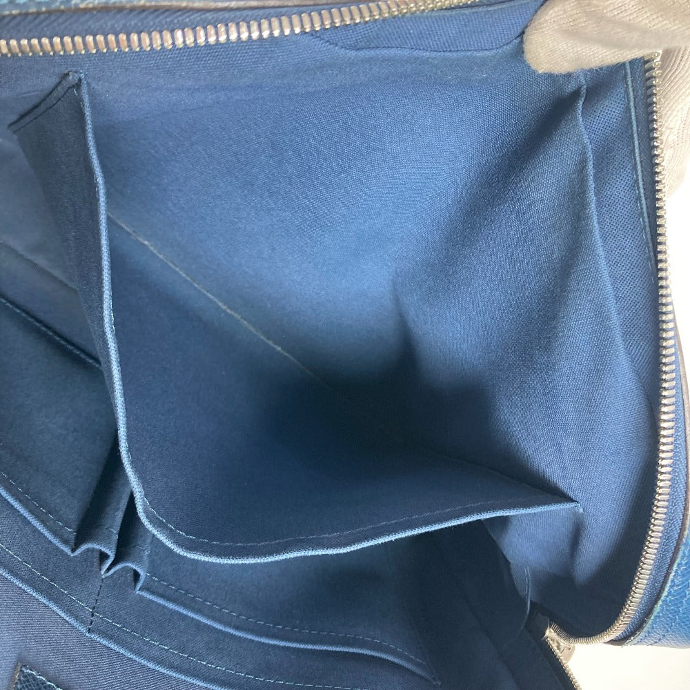 LOUIS VUITTON Business bag M32716 Taiga Leather Navy Taiga PDB Portodocument Business PM mens Used Authentic