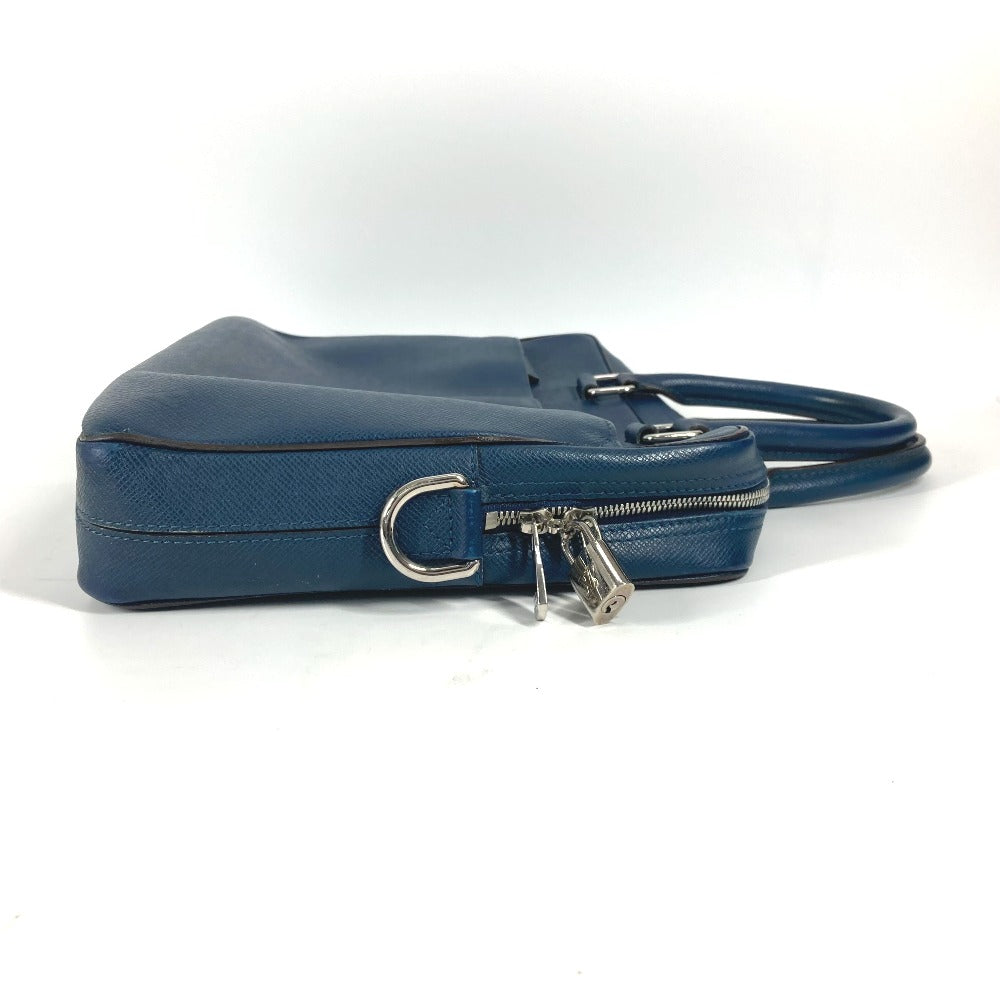 LOUIS VUITTON Business bag M32716 Taiga Leather Navy Taiga PDB Portodocument Business PM mens Used Authentic