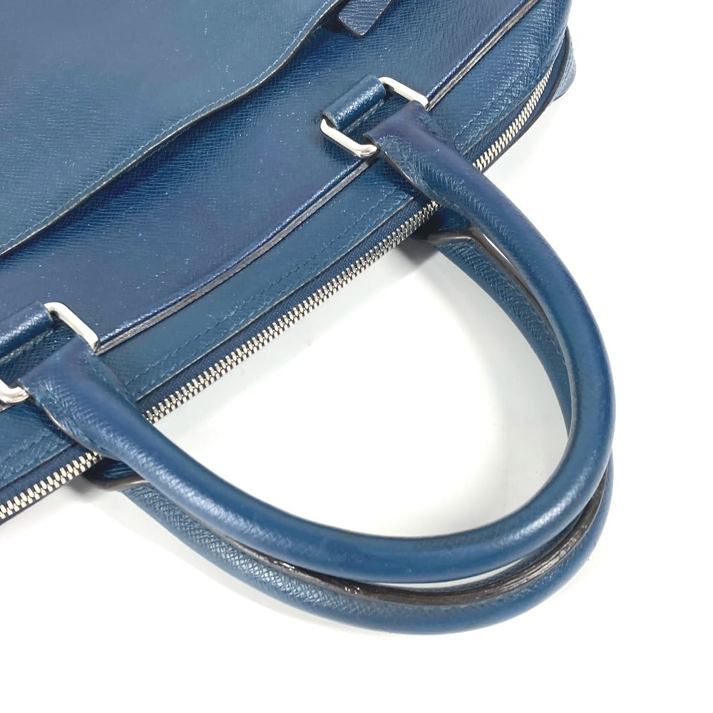 LOUIS VUITTON Business bag M32716 Taiga Leather Navy Taiga PDB Portodocument Business PM mens Used Authentic