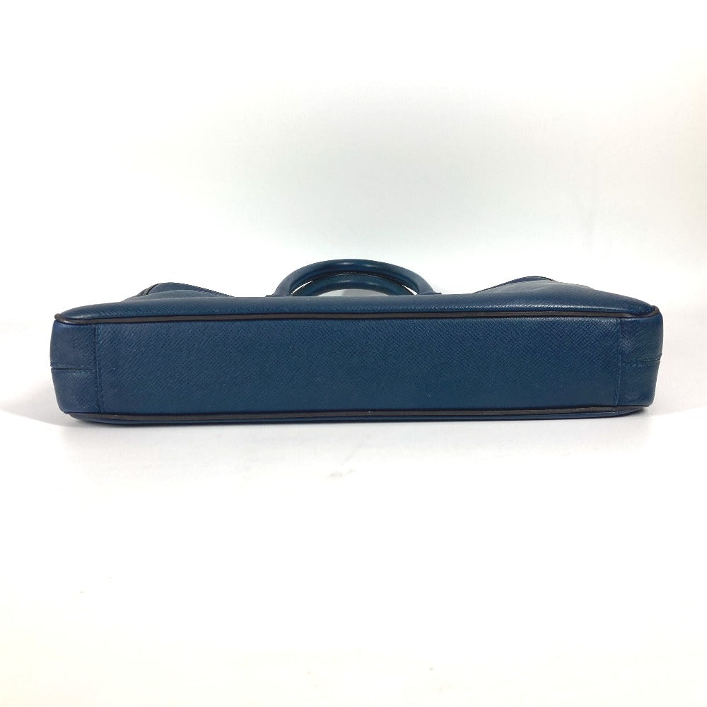 LOUIS VUITTON Business bag M32716 Taiga Leather Navy Taiga PDB Portodocument Business PM mens Used Authentic