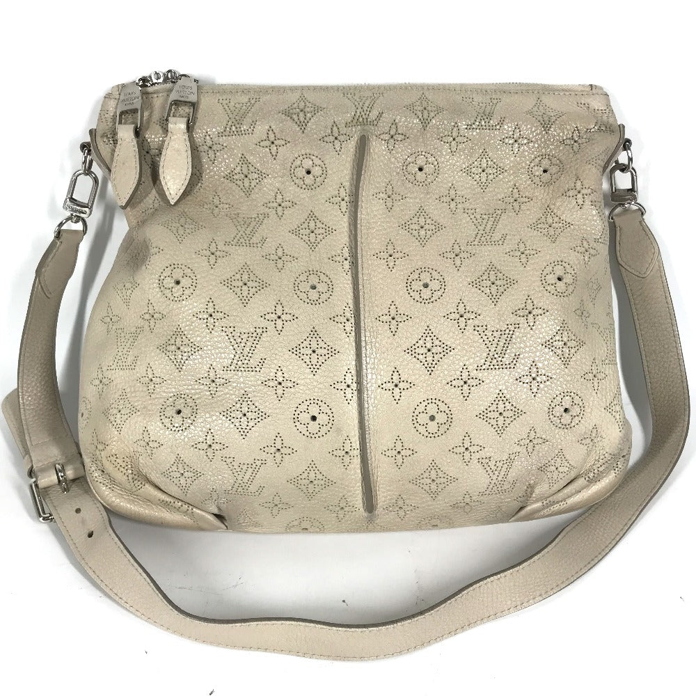 LOUIS VUITTON Shoulder Bag M94275 monogram mahina leather beige Monogram Mahina Serene PM