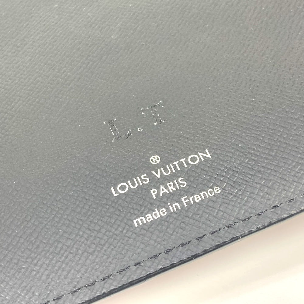 LOUIS VUITTON Clutch bag GI0399 Monogram Eclipse Canvas black Monogram Eclipse Rainbow Portodocument Frank GM unisex(Unisex) Used Authentic