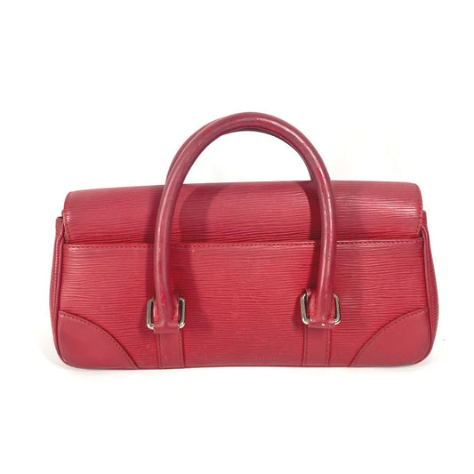 LOUIS VUITTON Handbag M5887E Epi Leather Red Epi Segur PM