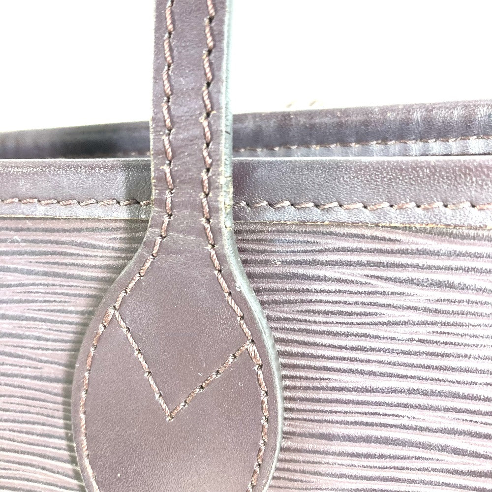 LOUIS VUITTON Tote Bag M40955 Epi Leather purple Epi Neverfull MM unisex(Unisex) Used Authentic