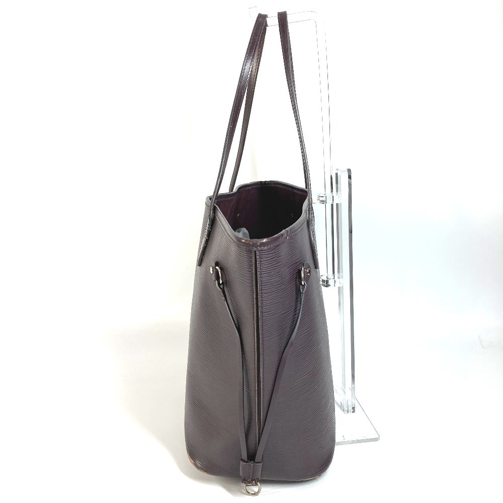 LOUIS VUITTON Tote Bag M40955 Epi Leather purple Epi Neverfull MM unisex(Unisex) Used Authentic