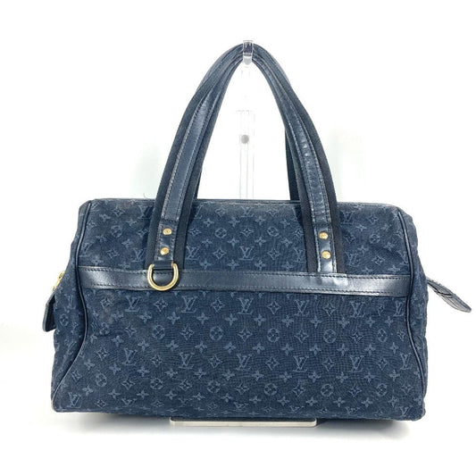 LOUIS VUITTON Shoulder Bag M92411 Monogram mini canvas Navy Monogram mini Josephine GM