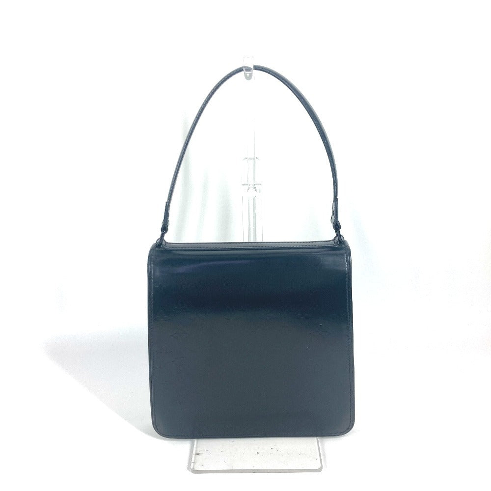 LOUIS VUITTON Handbag M92810 Monogram mat leather black Monogram mat Op Art Squarely Women Used Authentic