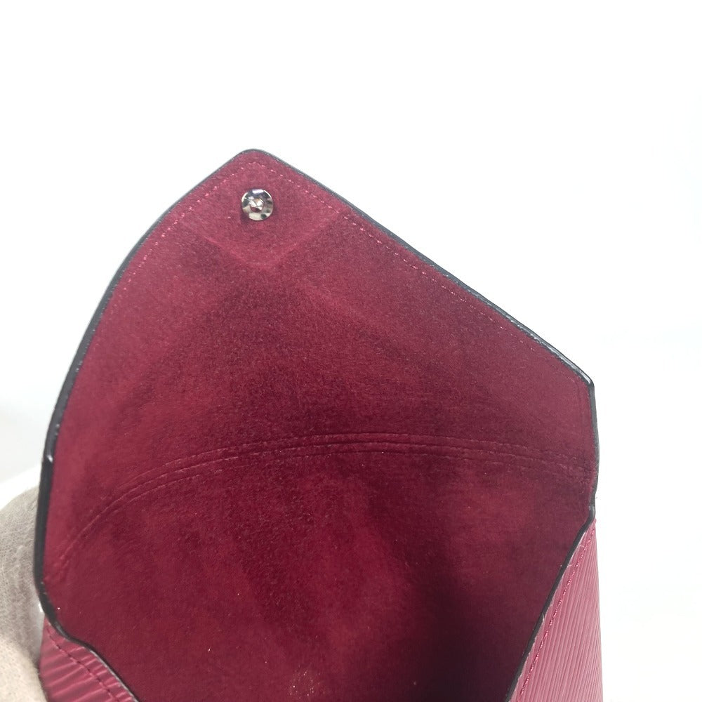 LOUIS VUITTON Clutch bag M62457 Epi Leather pink Epi Pochette Kirigami Women Used Authentic