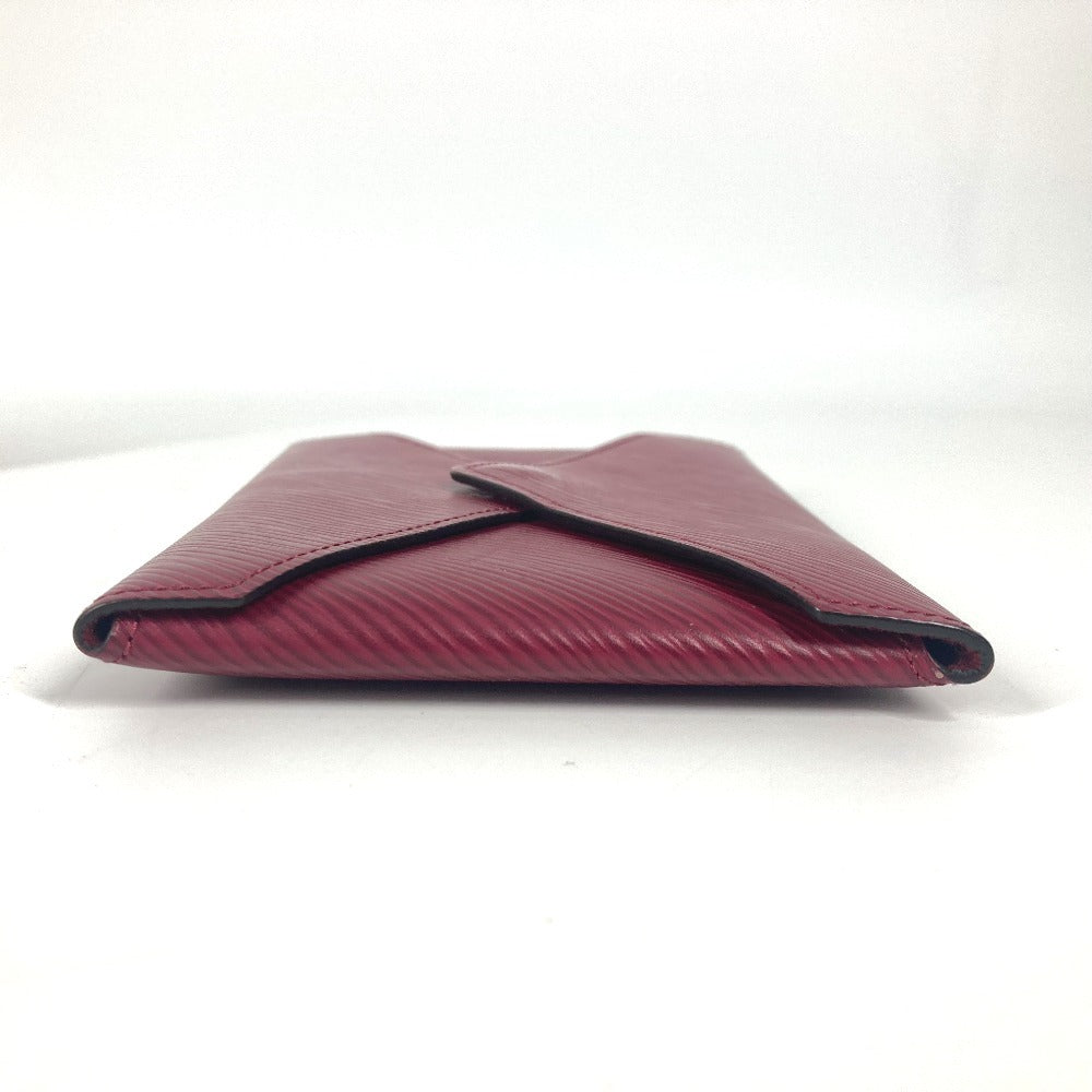 LOUIS VUITTON Clutch bag M62457 Epi Leather pink Epi Pochette Kirigami Women Used Authentic