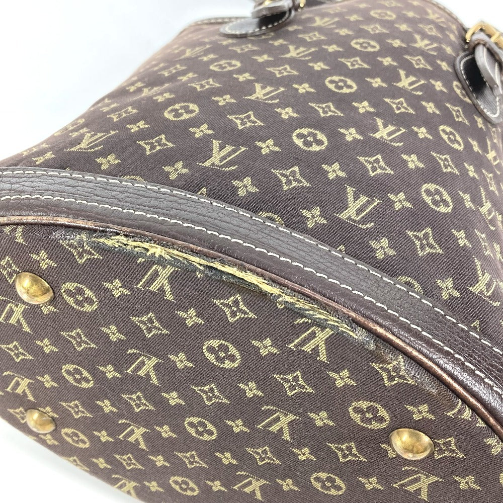 LOUIS VUITTON Shoulder Bag M95226 Monogram mini canvas Brown Monogram mini BucketPM Women Used Authentic