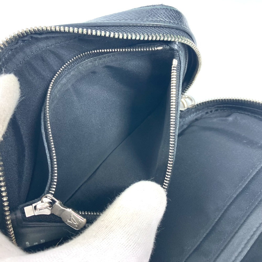 LOUIS VUITTON Clutch bag N63504 Damier Cobalt Canvas Navy Damier Cobalt Portefeuille Zippy Soft unisex(Unisex) Used Authentic