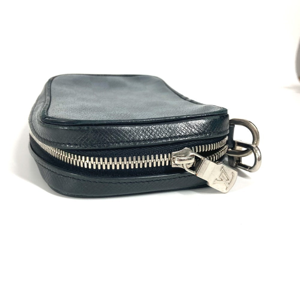LOUIS VUITTON Clutch bag N63504 Damier Cobalt Canvas Navy Damier Cobalt Portefeuille Zippy Soft unisex(Unisex) Used Authentic