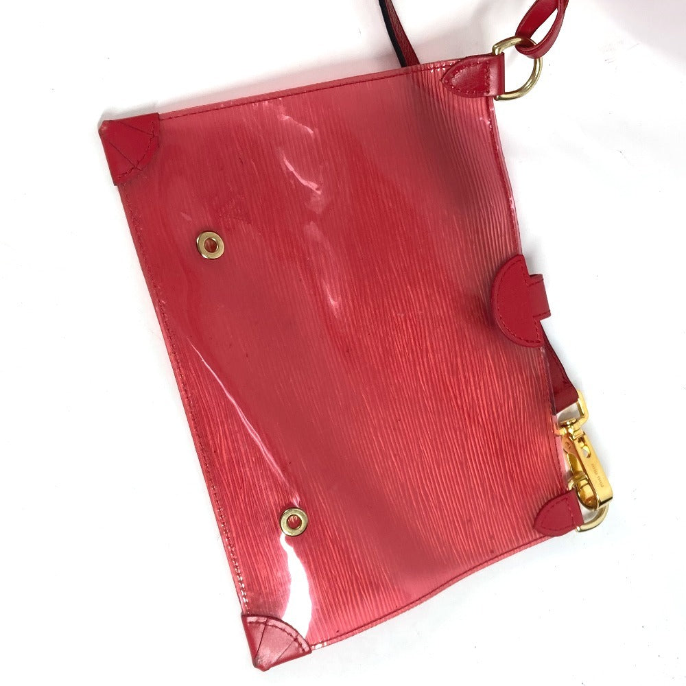 LOUIS VUITTON Tote Bag M92150 Plastics Red Epiplage Lagoon bay