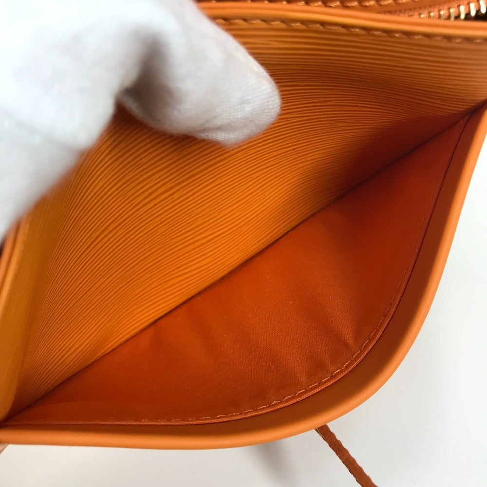 LOUIS VUITTON Shoulder Bag M5898H Epi Leather Orange Epi Salvanga Women Used Authentic