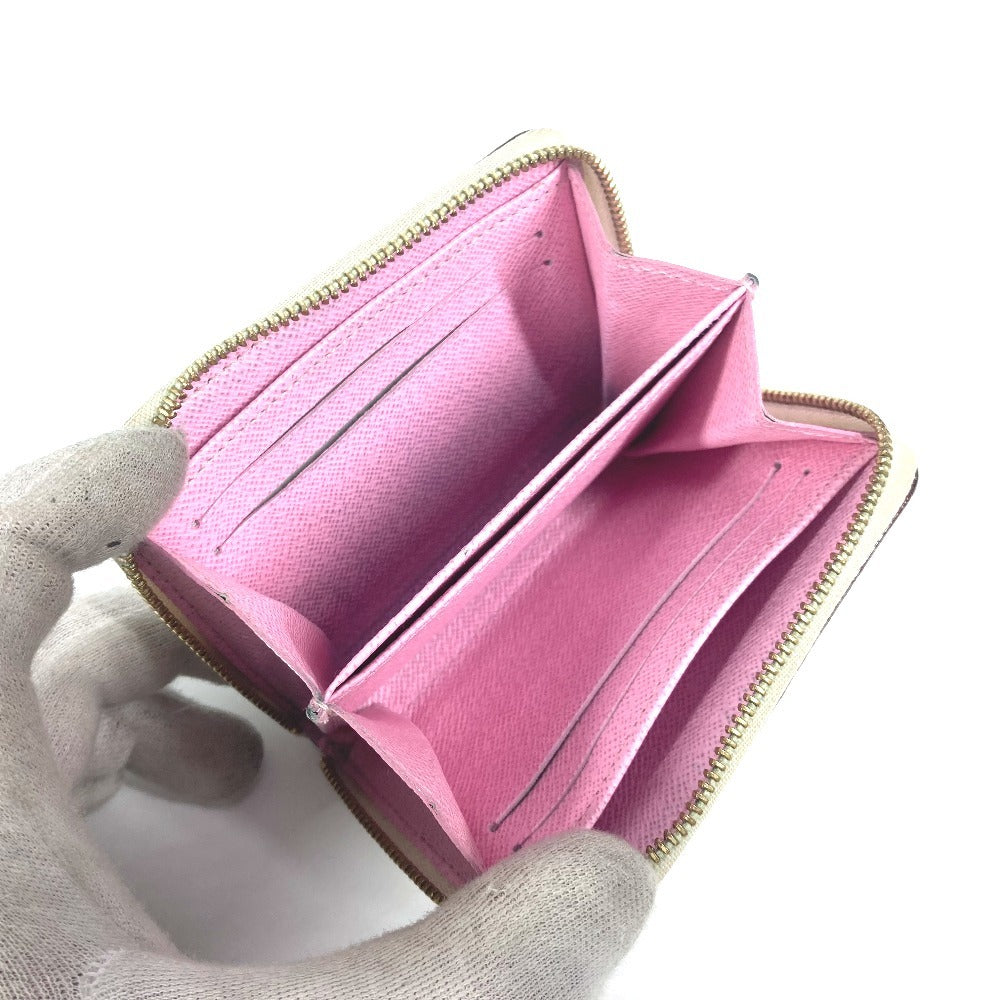 LOUIS VUITTON Coin case M93741 Monogram multicolor canvas white Monogram multicolor Zippy coin purse Women Used Authentic