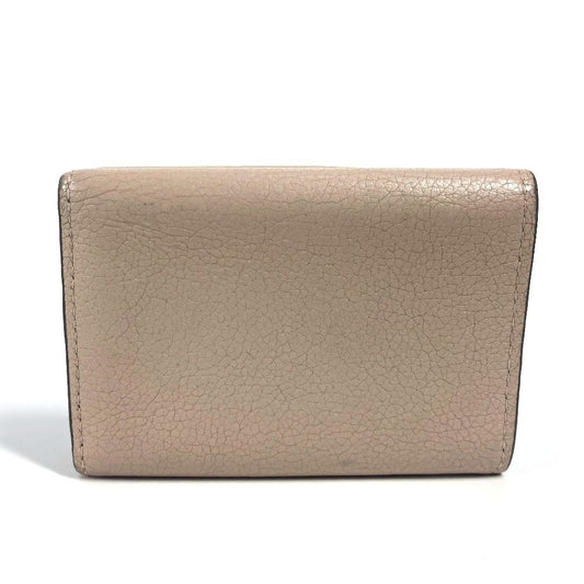 LOUIS VUITTON Trifold wallet M69340 Calf leather beige LV logo Portefeuille Rockmini