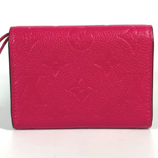 LOUIS VUITTON Folded wallet M81521 Monogram Ann Platt Leather pink Monogram Ann Platt Portomonet Rosali