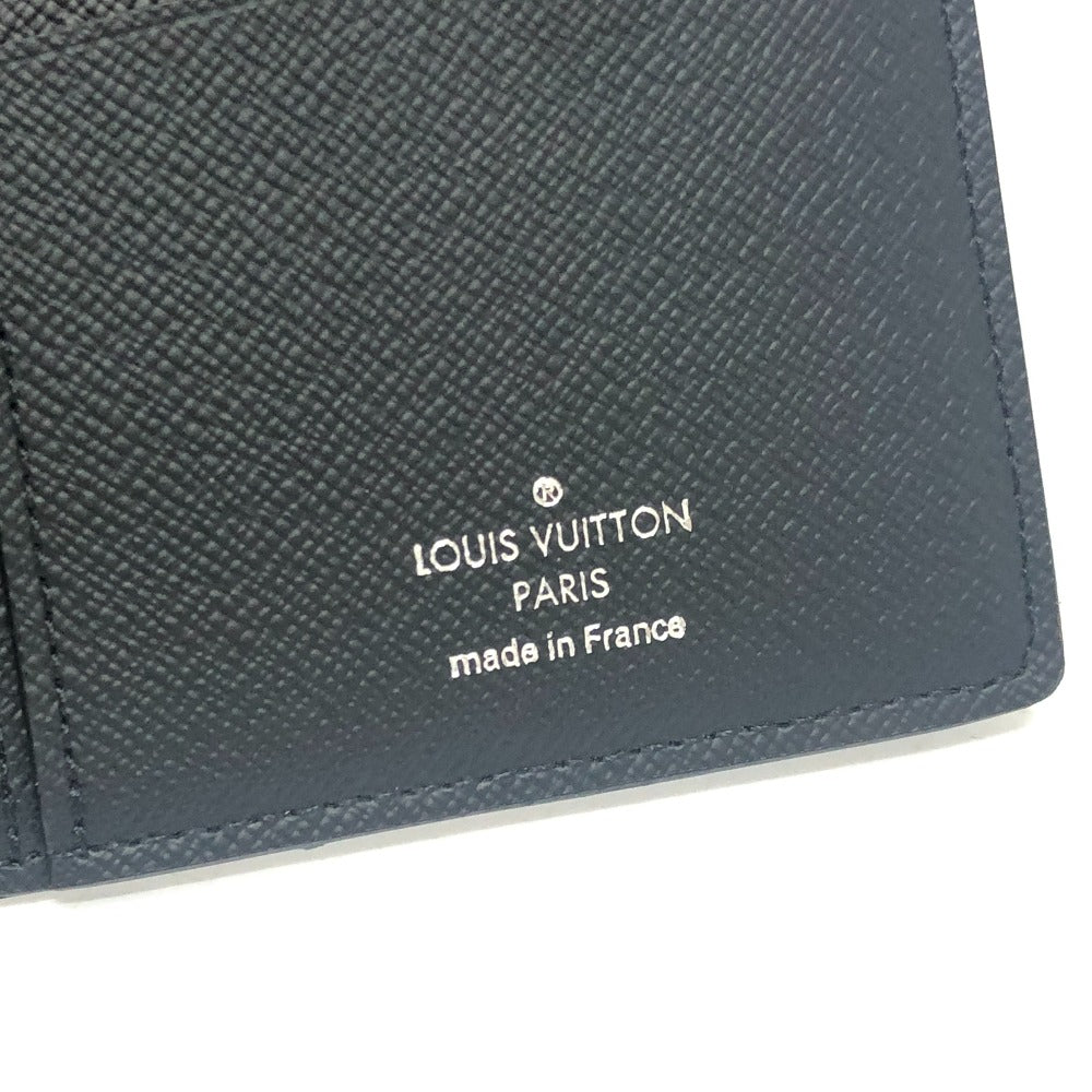 LOUIS VUITTON Long Wallet Purse N62655 Damier Grafitto Canvas black Portefeuille Brazza