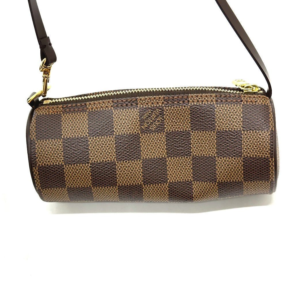 LOUIS VUITTON Handbag N51303 Damier canvas Brown Papillon 30 Cylinder type