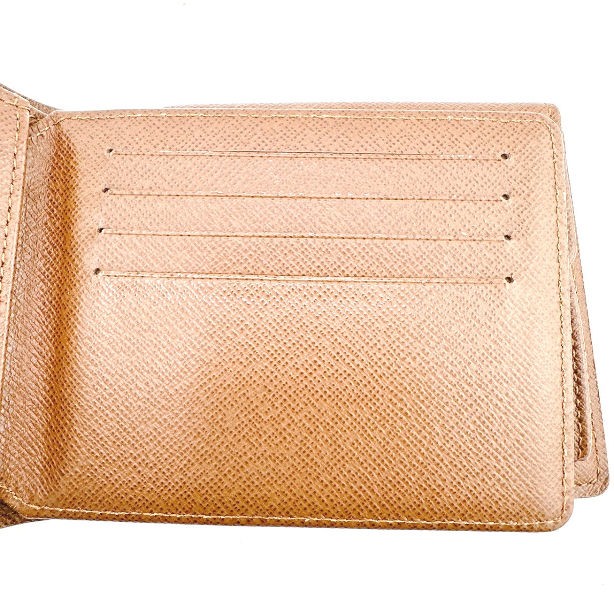 LOUIS VUITTON Bifold Wallet M60026 Monogram canvas Brown Bifold Wallet Monogram Portefeuille Florin unisex(Unisex) Used Authentic