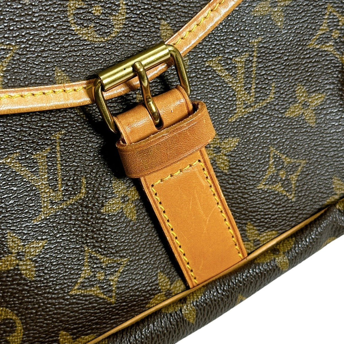 LOUIS VUITTON Shoulder Bag M42254 Monogram canvas Brown Monogram Samuel 35 M