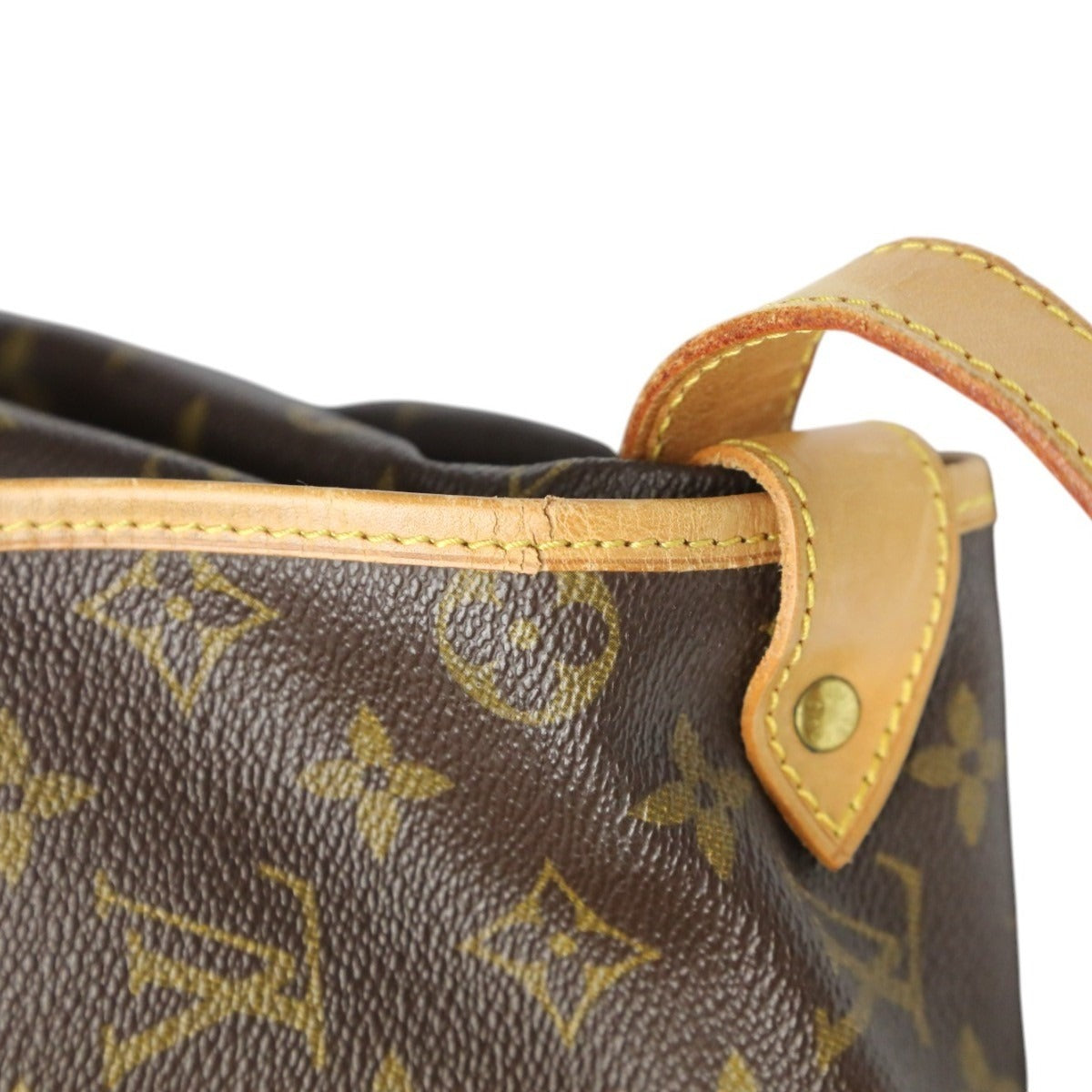 LOUIS VUITTON Shoulder Bag M42254 Monogram canvas Brown Monogram Samuel 35 M