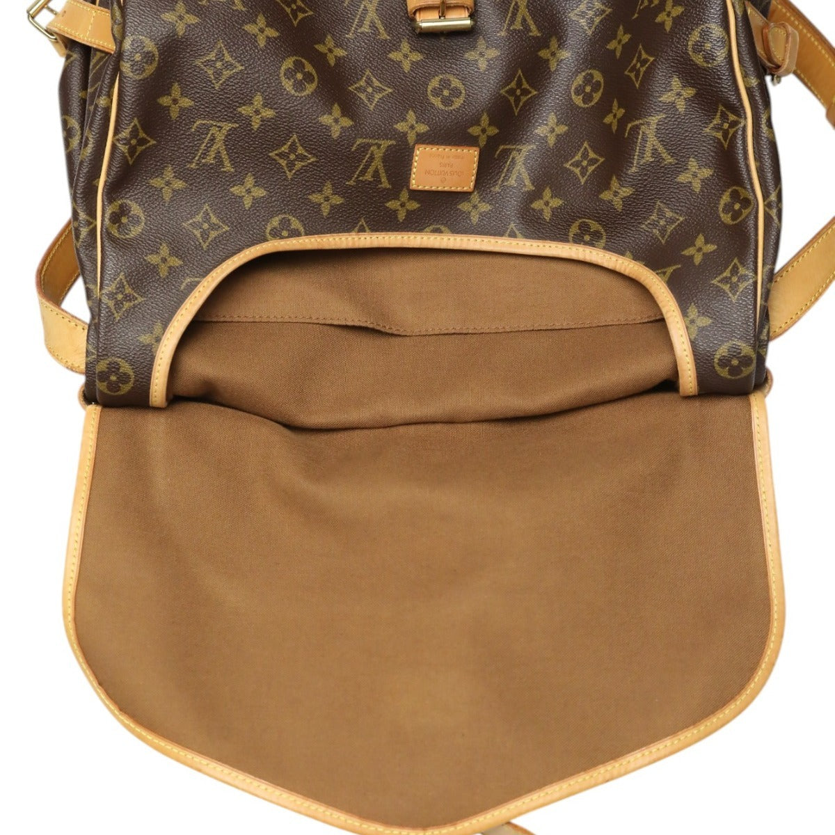 LOUIS VUITTON Shoulder Bag M42254 Monogram canvas Brown Monogram Samuel 35 M