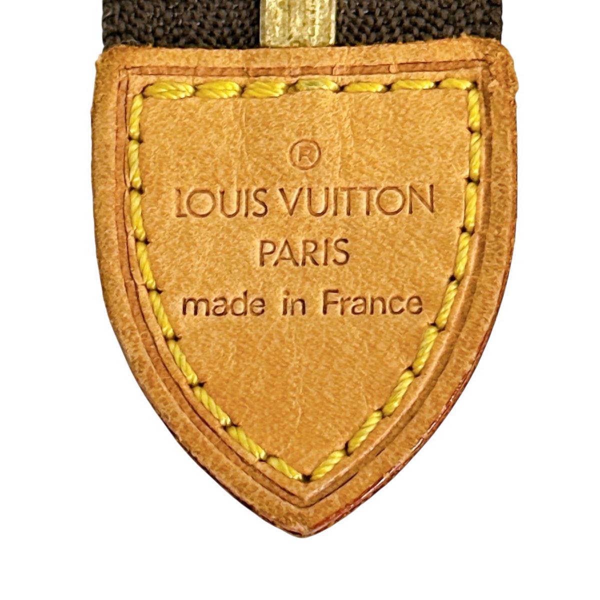 LOUIS VUITTON Pouch M47544 Monogram canvas Brown Pochette Monogram Toilette 19 unisex(Unisex) Used Authentic