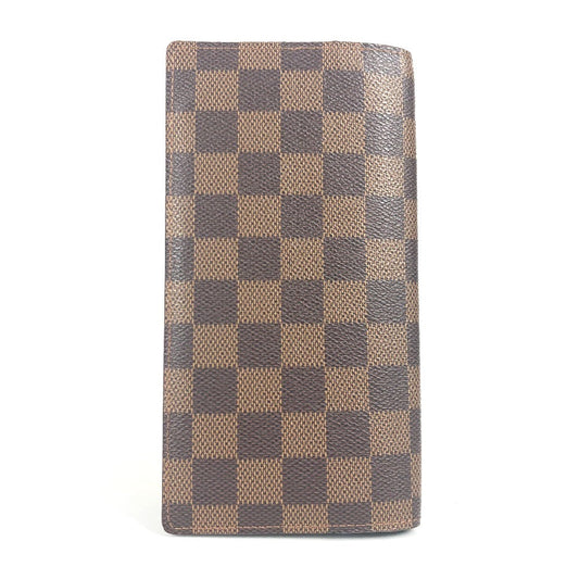 LOUIS VUITTON Long Wallet Purse N60017 Damier canvas Brown Damier Portefeuille Blaza
