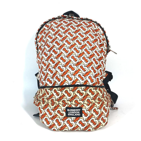 BURBERRY Backpack Nylon Orange Sling bag, waist pouch, belt bag TB logo unisex(Unisex) Used Authentic
