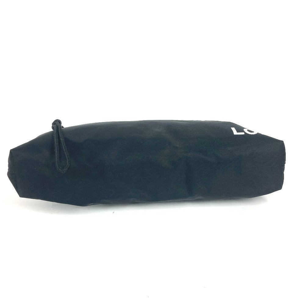 BURBERRY Clutch bag 8014756 Nylon black logo Horseferry