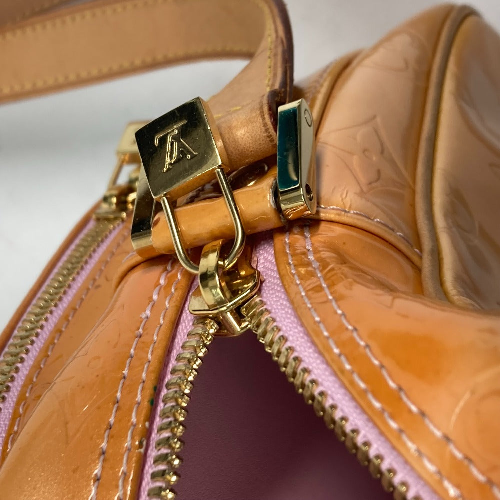 LOUIS VUITTON Shoulder Bag M91037 Monogram Vernis pink Monogram Vernis Wooster Women Used Authentic